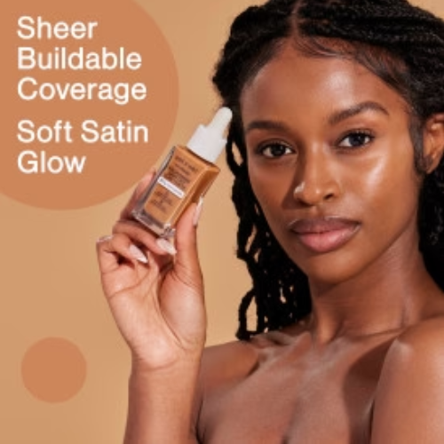 WET N WILD Barefocus Niacinamide Skin Tint 5% Niacinamide Deep Tan 32 ml