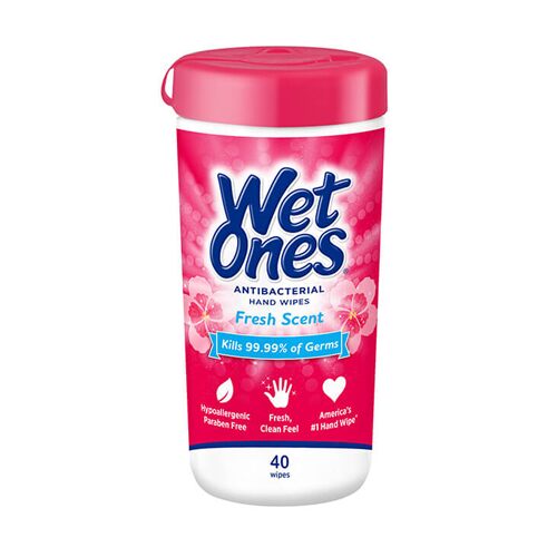 WET ONES Toallas Antibacteriales Fresh Scent 40u