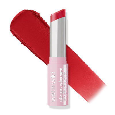 WET N WILD Cloud Pout Soft Blur Matte Lipstick Little Red Rosette 3.15 g