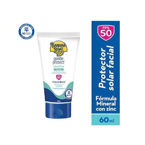 BANANA BOAT MINERAL SENSITIVE FACIAL FPS50 60ML