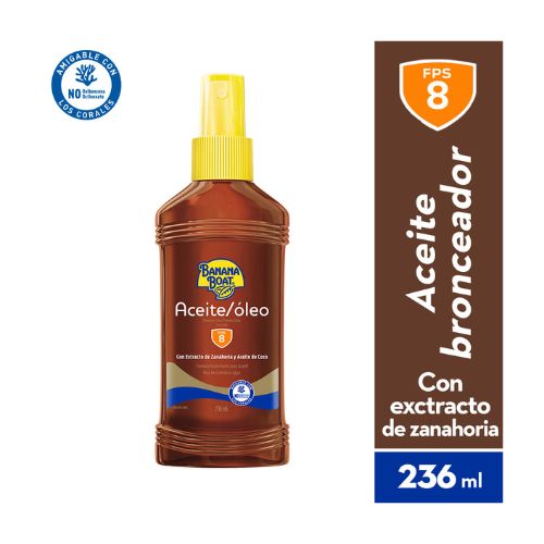 BANANA BOAT Protective Tanning Oil SPF 8