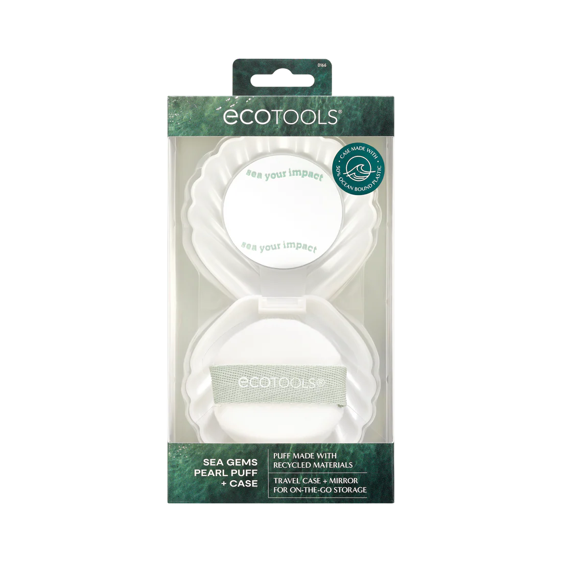 ECOTOOLS Sea Gems Pearl Puff  + Case
