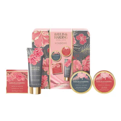 BAYLIS & HARDING Boudoire Luxury Pamper Tin Gift Set