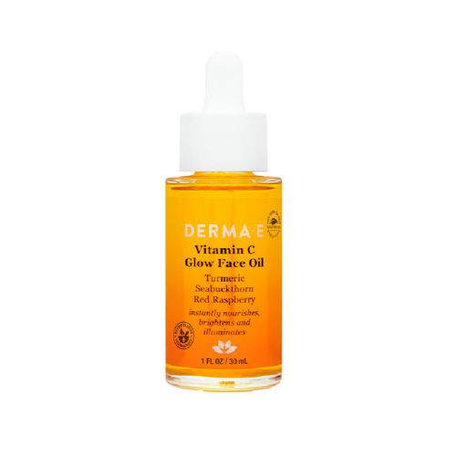 DERMA E Aceite facial iluminador con vitamina C
