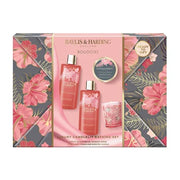 BAYLIS & HARDING Boudoire Gift Wrapped Candlelit Gift Set