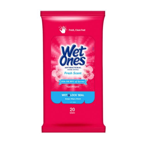 WET ONES Toallas Antibacteriales Fresh Scent Travel Pack
