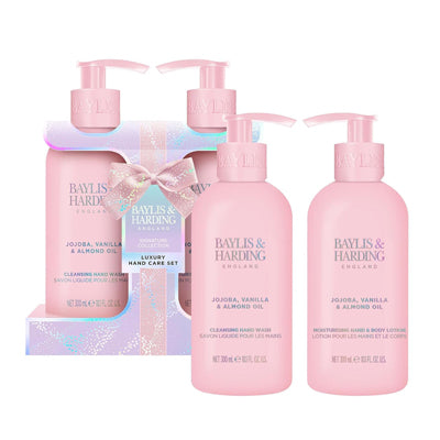 BAYLIS & HARDING Jojoba, Vanilla & Almond Oil Luxury Hand Treats Gift Set