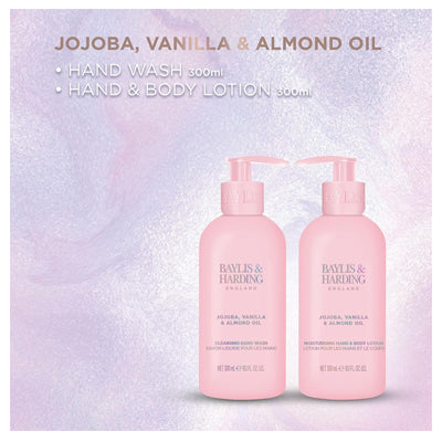 BAYLIS & HARDING Jojoba, Vanilla & Almond Oil Luxury Hand Treats Gift Set