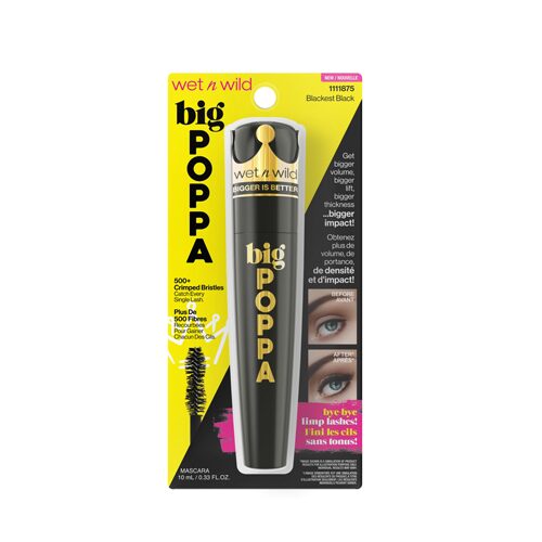 WET N WILD Big Poppa Mascara  Black