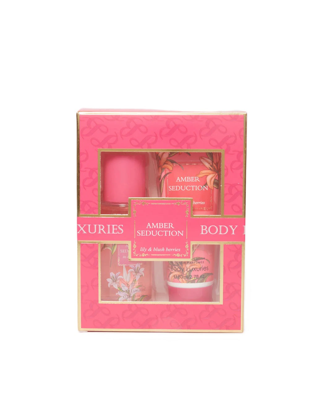 DEAR BODY LUXURIES DUO AMBER SEDUCTION (FRAGANCE MIST 75ML + FRAGANCE LOTION 80ML)