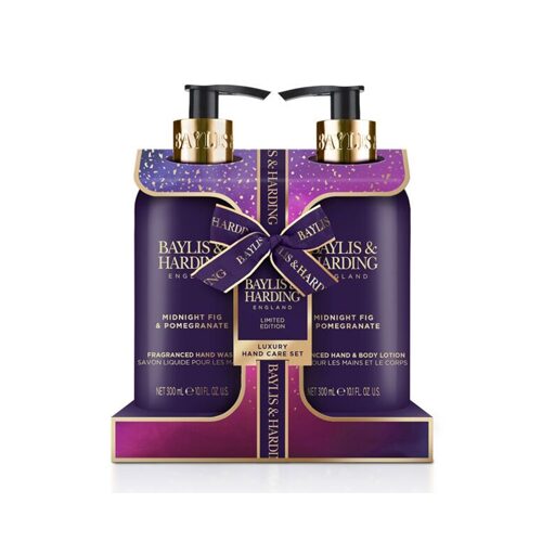 BAYLIS & Harding Duo Midnight And Pomegranate (Hand Wash/Hand And Body Lotion) 300 ml