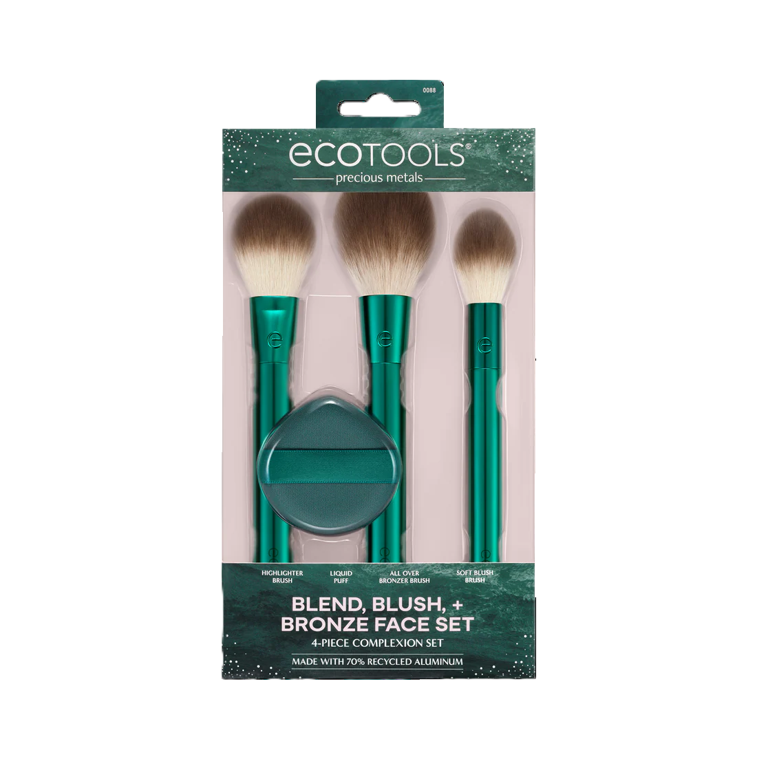 ECOTOOLS Blend, Blush + Bronze Face Complexion Set