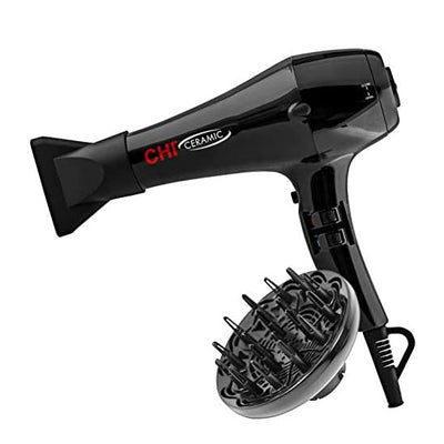 CHI Black Ceramic Jet Black  1875 Watts Series Dryer