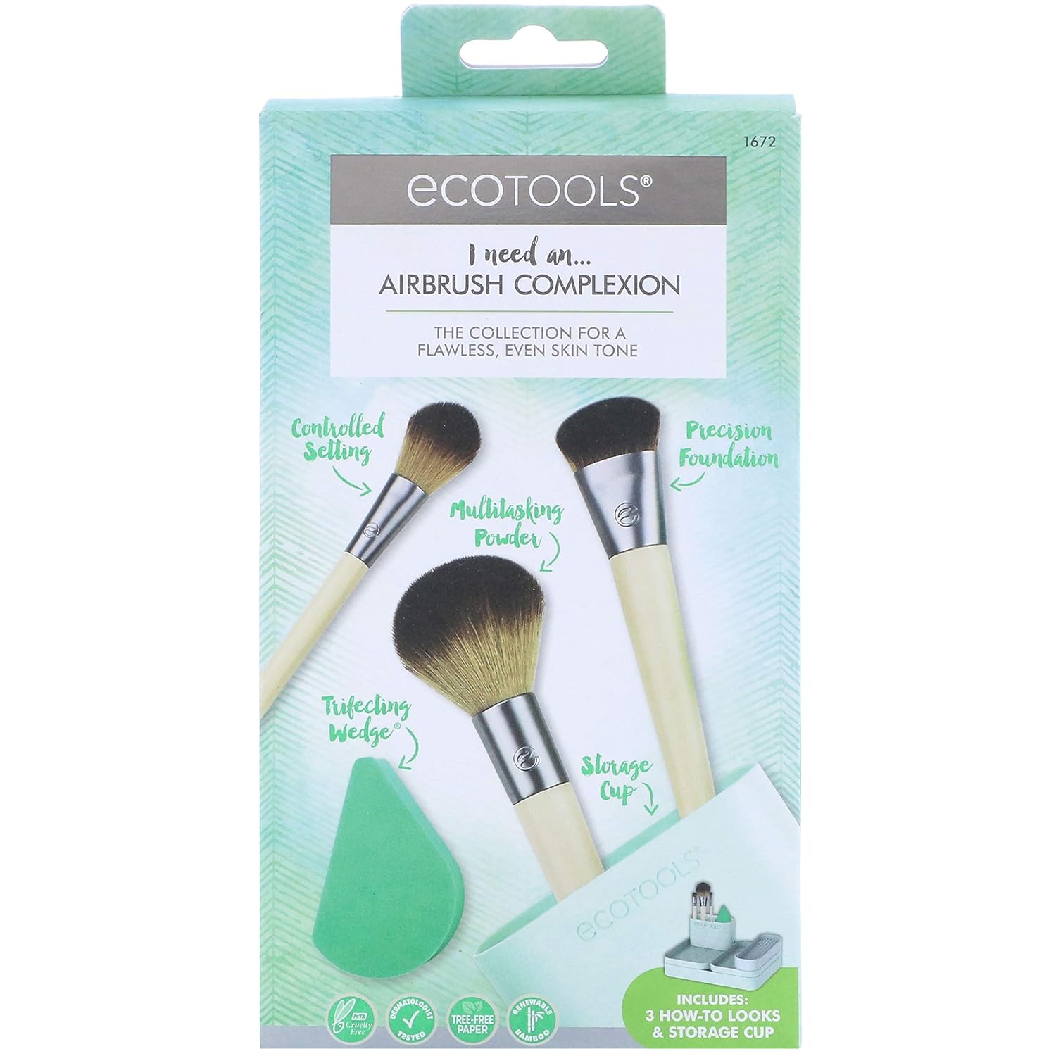 ECOTOOLS Airbrush Complexion Set