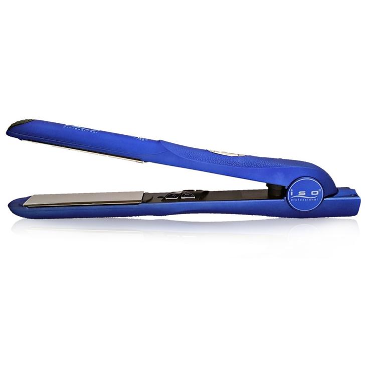 ISO Gold Collection Titanium Straightener Blue