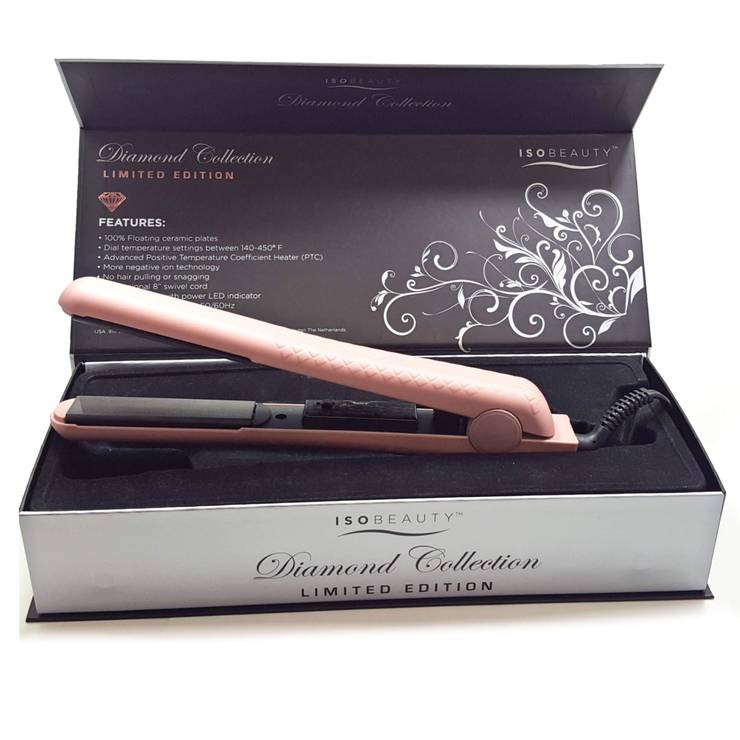 ISO Diamond Collection Matte Rose Gold