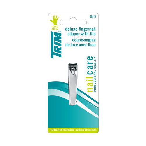 TRIM Deluxe Fingernail Clipper + File