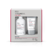 Baylis & Harding Wellness For Men Revived & Ready Gift Set 300 mL Bottle Hair & Body Wash and 200 mLTube Aftershave Balm