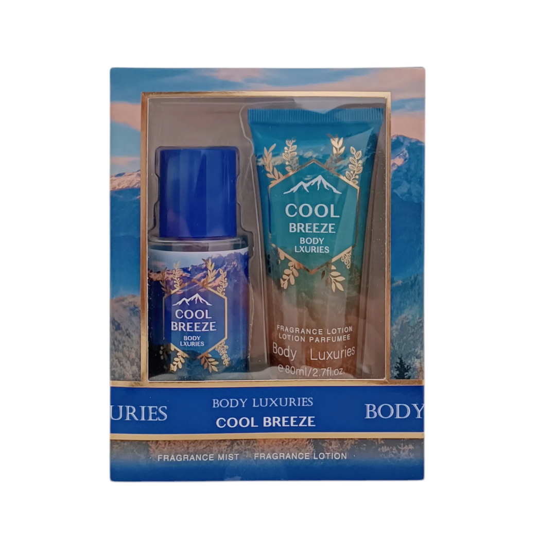 SET COOL BREEZE – BODY LOTION 80 ML + BODY SPLASH 75 ML