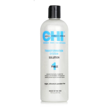 CHI Transformation Soution-Phase 1 Fórmula B- Cabello con Color/ Químicamente 16oz.