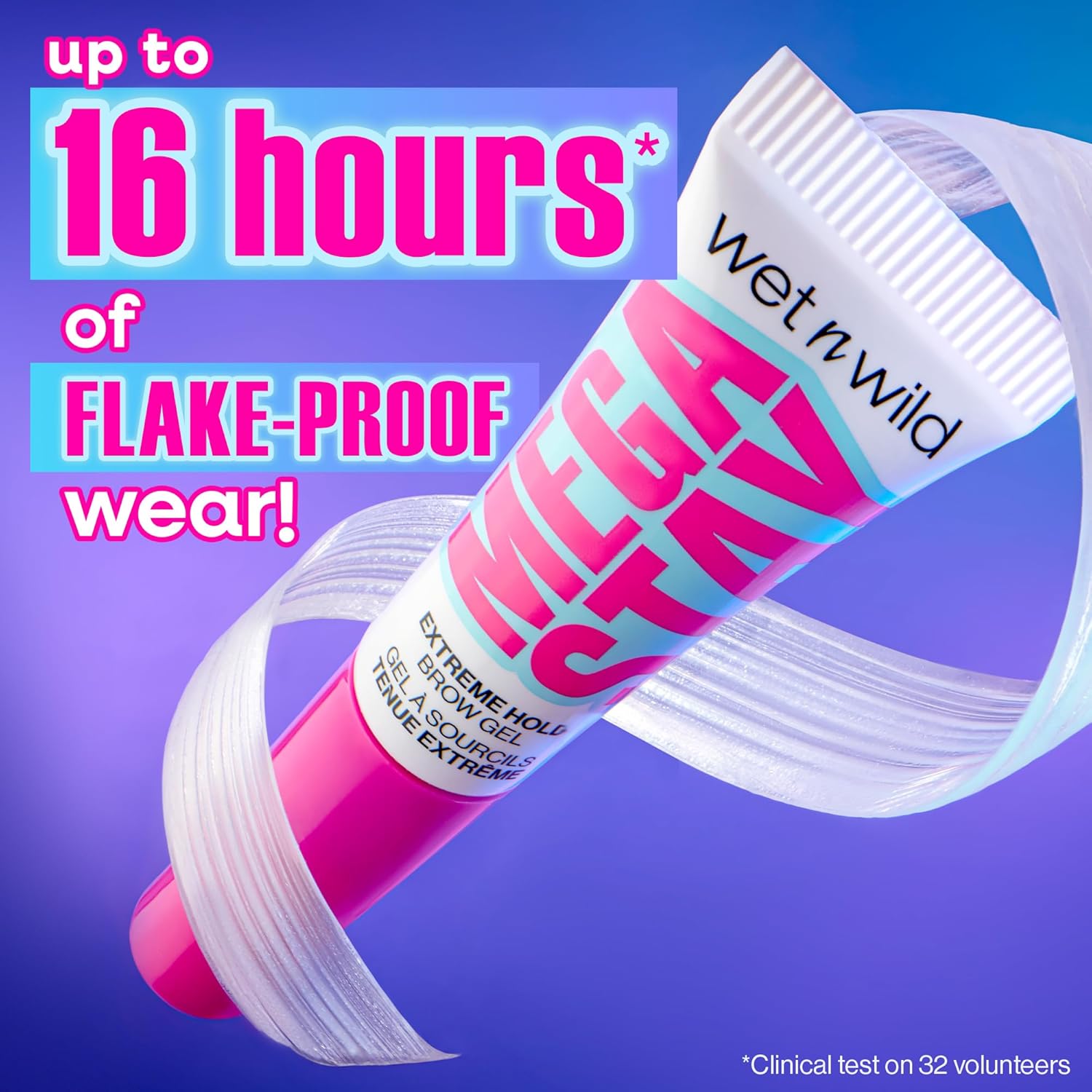 WET N WLD MEGA STAY EXTREME HOLD BROW GEL 5.6ML