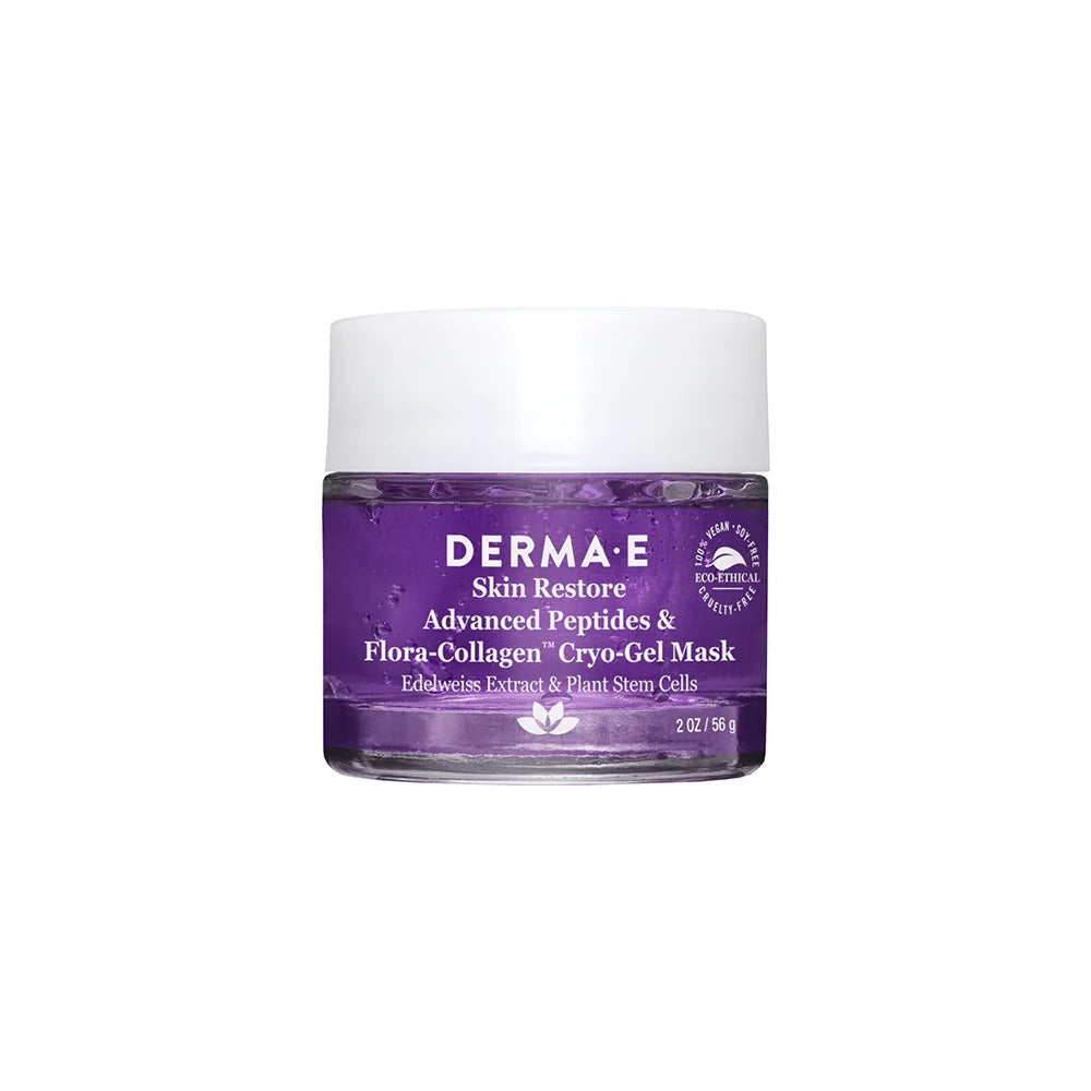 DERMA E Advanced Peptides and Flora-Collagen™ Cryo-Gel Mask