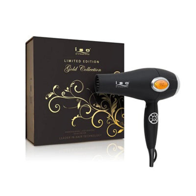 ISO Secadora Iso Gold Collection Digital Hair Dryer.