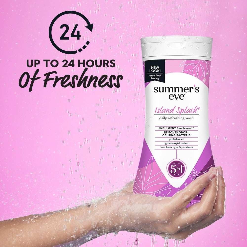 Summer´s Eve® Island Splash Cleansing Wash for Sensitive Skin 9 oz.