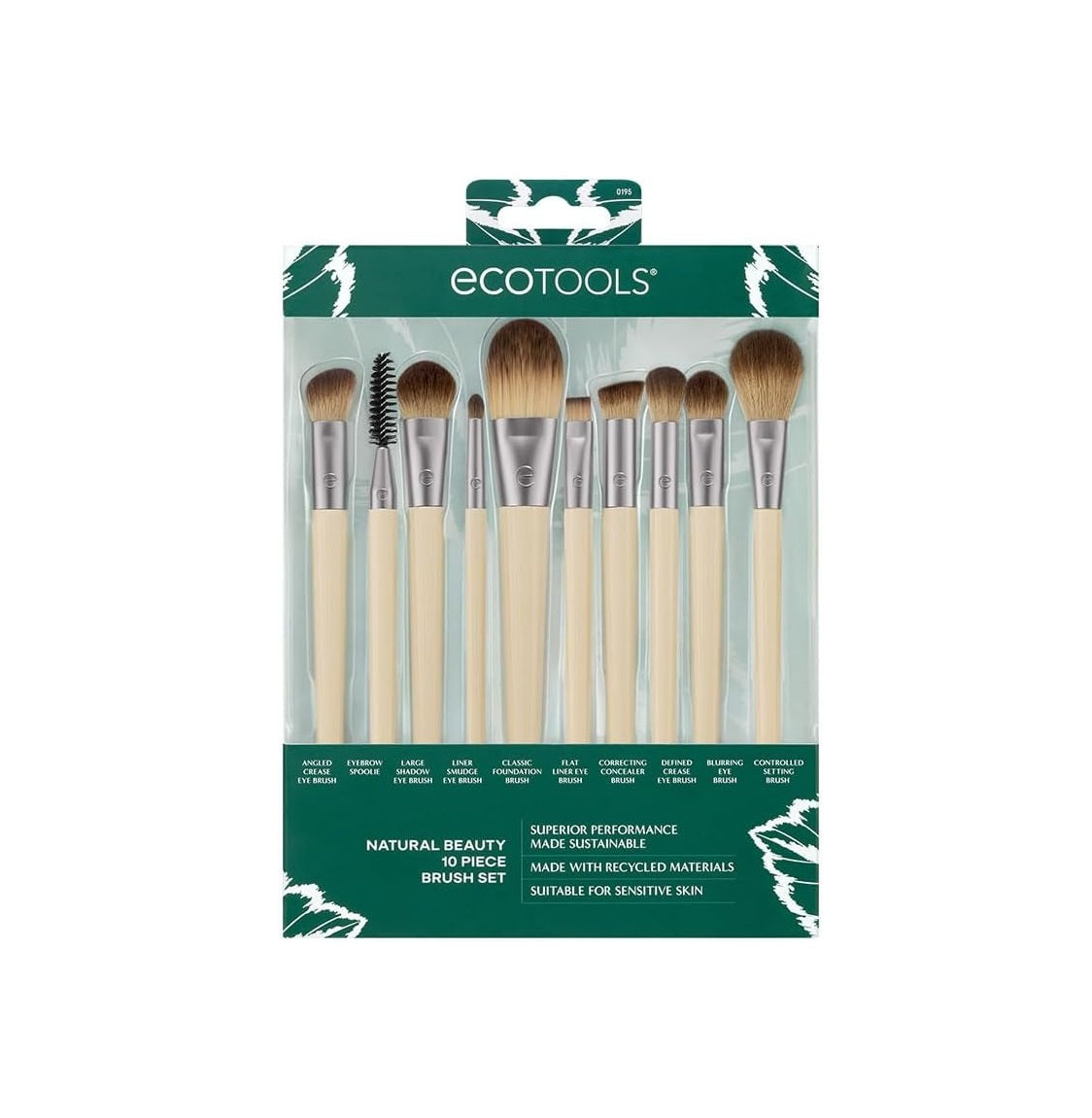 Ecotools Natural Beauty 10 Piece Brush Set