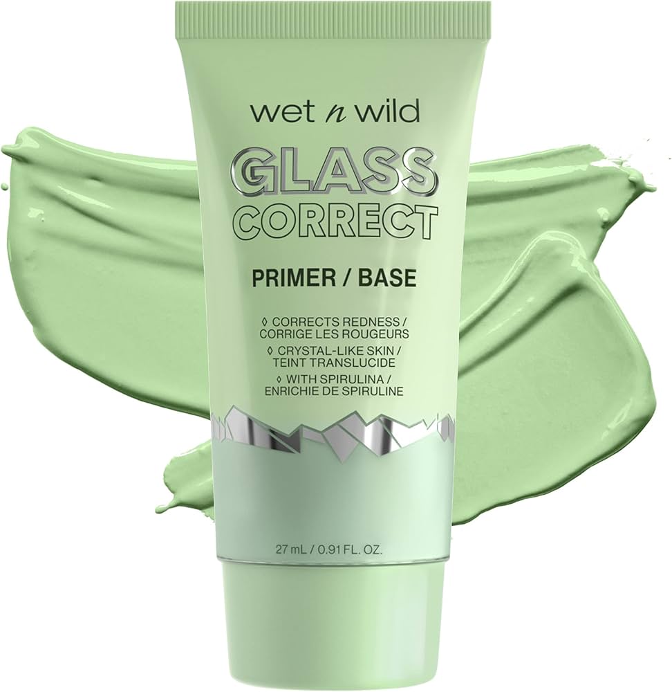 WET N WILD   Primer Focus Glass Correct Primer Base Green 27 ml