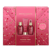 BAYLIS & HARDING Midnight Cherry Gift Wrapped Pamper Trio Gift Set