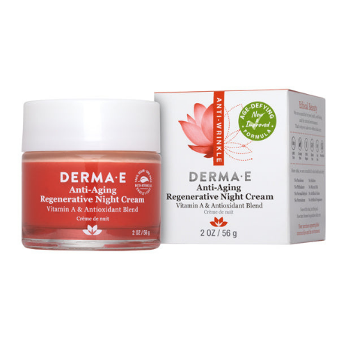 DERMA E crema de noche regenerativa