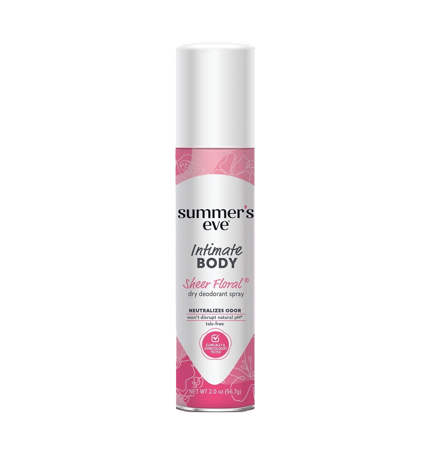 Summer´s Eve Sheer Floral Spray 5 in 12 Oz.
