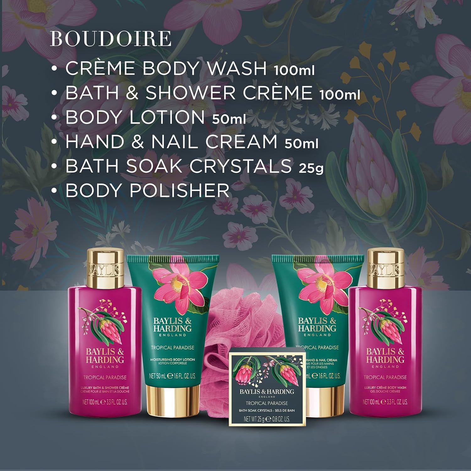 BAYLIS & HARDING Boudoire Luxury Pamper Present Gift Set