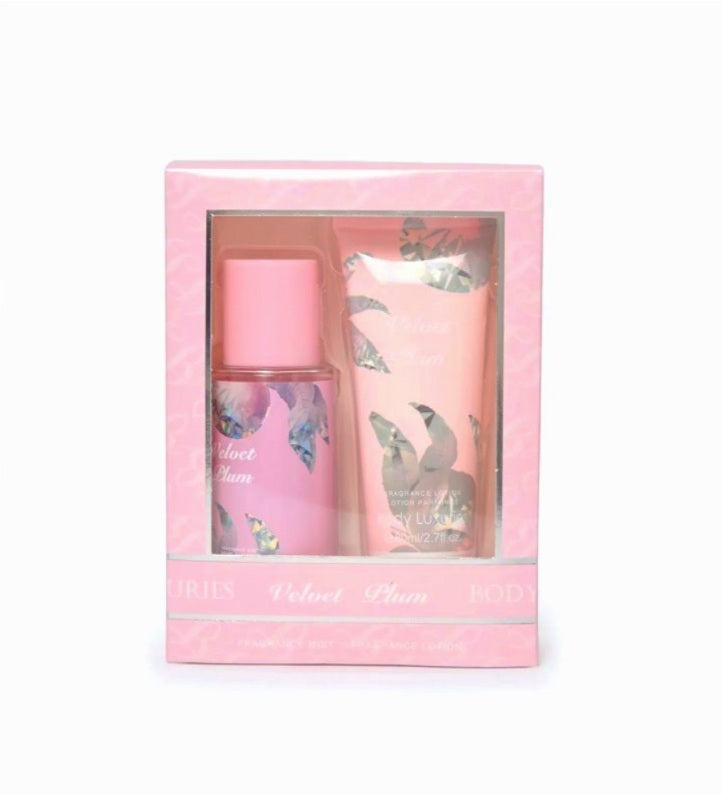 DEAR BODY LUXURIES DUO VELVET PLUM (FRAGANCE MIST 75ML + FRAGANCE LOTION 80ML)