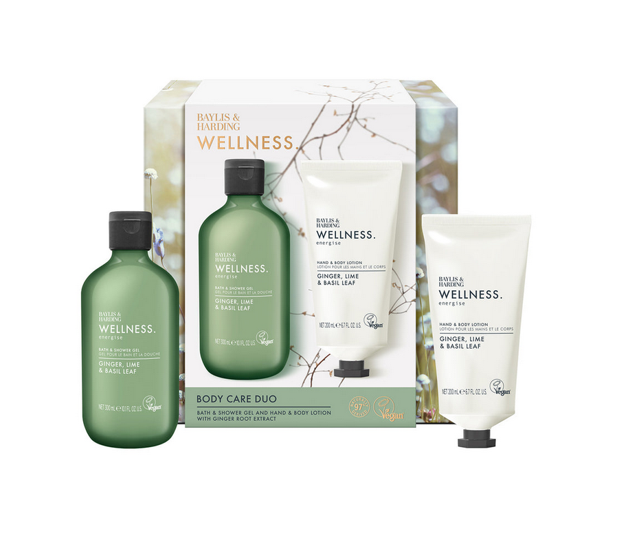 Baylis & Harding Wellness Body Care Duo Gift Set