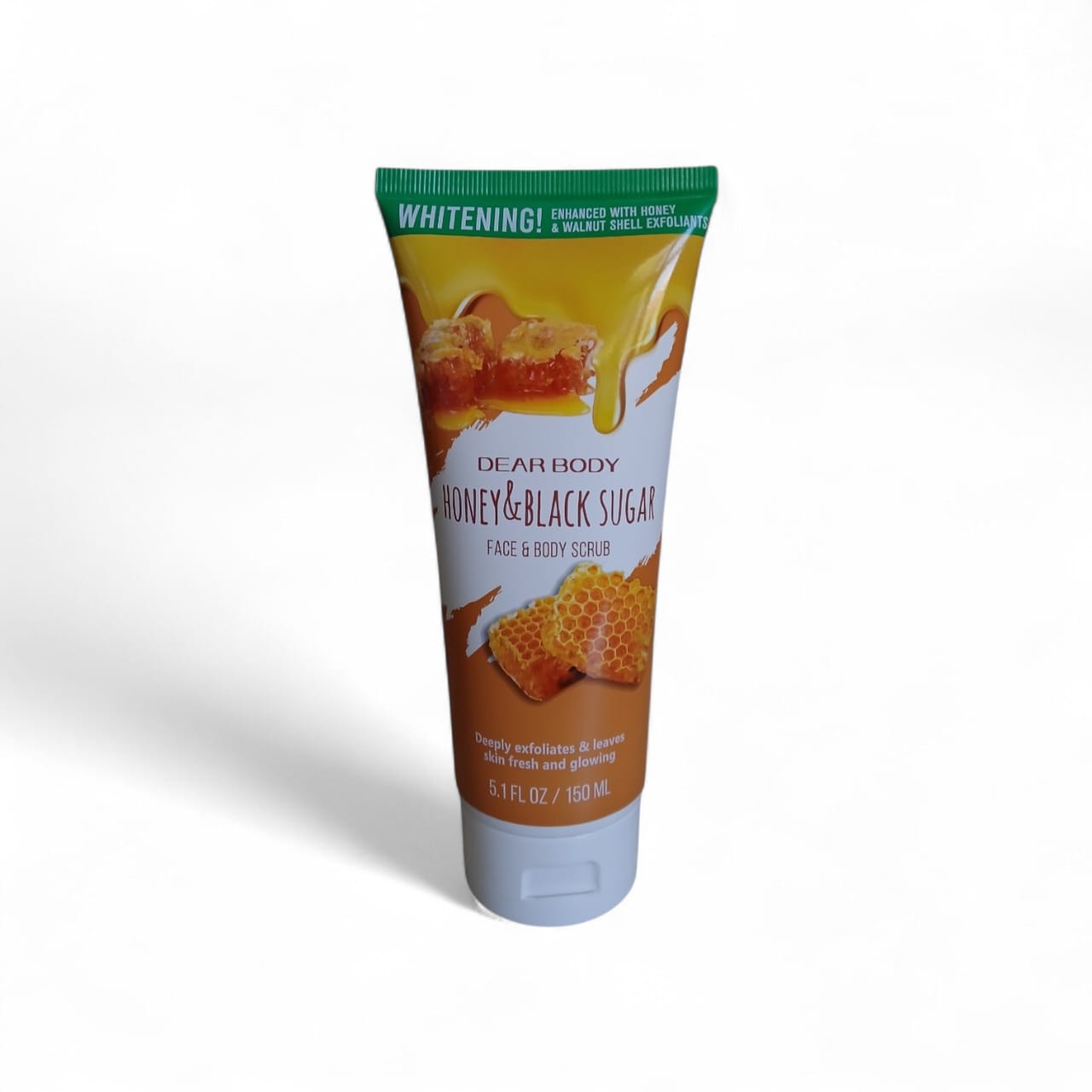 DEAR BODY LUXURIES FACE & BODY SCRUB HONEY & BLACK SUGAR 150 ML