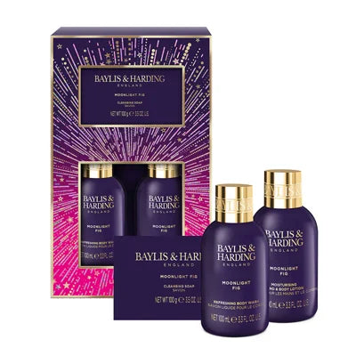 BAYLIS & HARDING Moonlight Fig Make Me Sparkle Bathing Gift Set