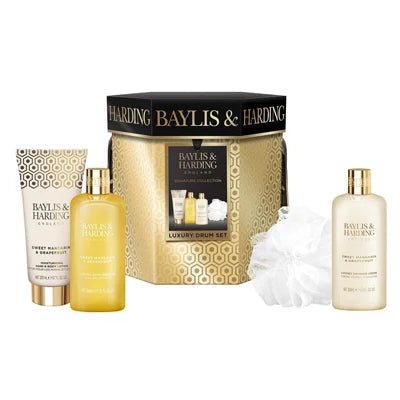 BAYLIS & HARDING Sweet Mandarin & Grapefruit Luxury Drum Gift Set