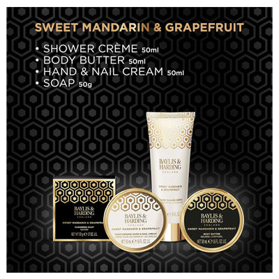 BAYLIS & HARDING Sweet Mandarin And Grapefruit Bauble Gift 250ml
