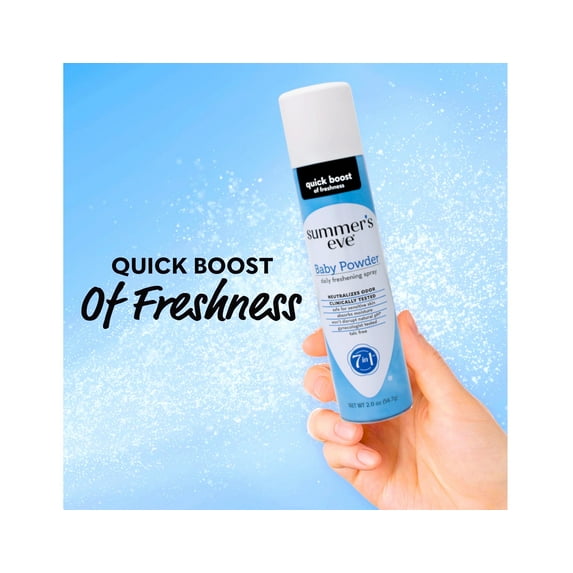 Summer´s Eve Baby Powder Daily Gentle Spray 5 in 12 oz.