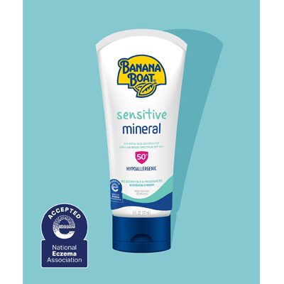 BANANA BOAT MINERAL SENSITIVE  FPS50 180ML