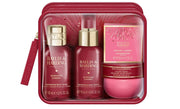 BAYLIS & HARDING Midnight Cherry Luxury Travel Wash Bag Gift Set