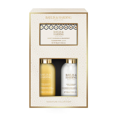 BAYLIS & HARDING Sweet Mandarin & Grapefruit Luxury Pamper Tin Gift Set