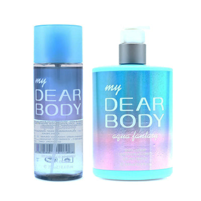 DEAR BODY DUO AQUA FANTASY (BODY LOTION 500ML + BODY MIST 250ML)
