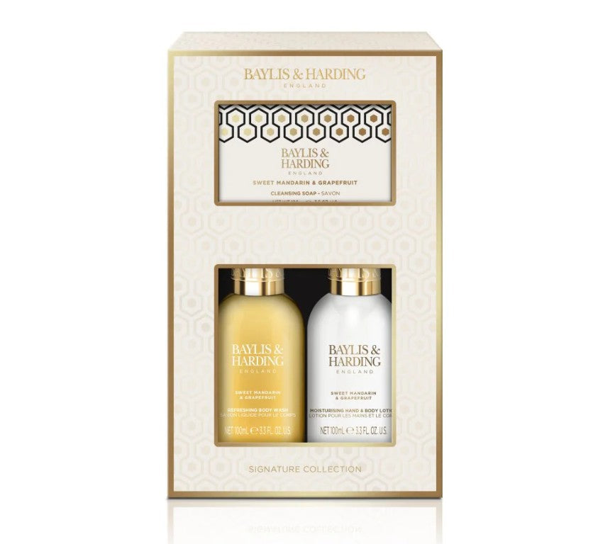 BAYLIS & HARDING Sweet Mandarin & Grapefruit Luxury Mini Indulgent Shower Gift Set