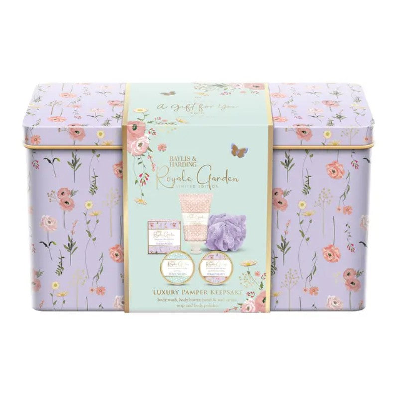 BAYLIS & HARDING Royale Garden Luxury Pamper Keepsake Tin Gift Set