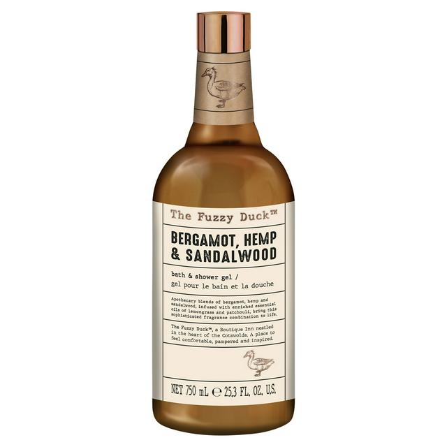 BAYLIS & HARDING The Fuzzy Duck Bergamot, Hemp & Sandalwood Men's Luxury Bath & Shower Gel Gift