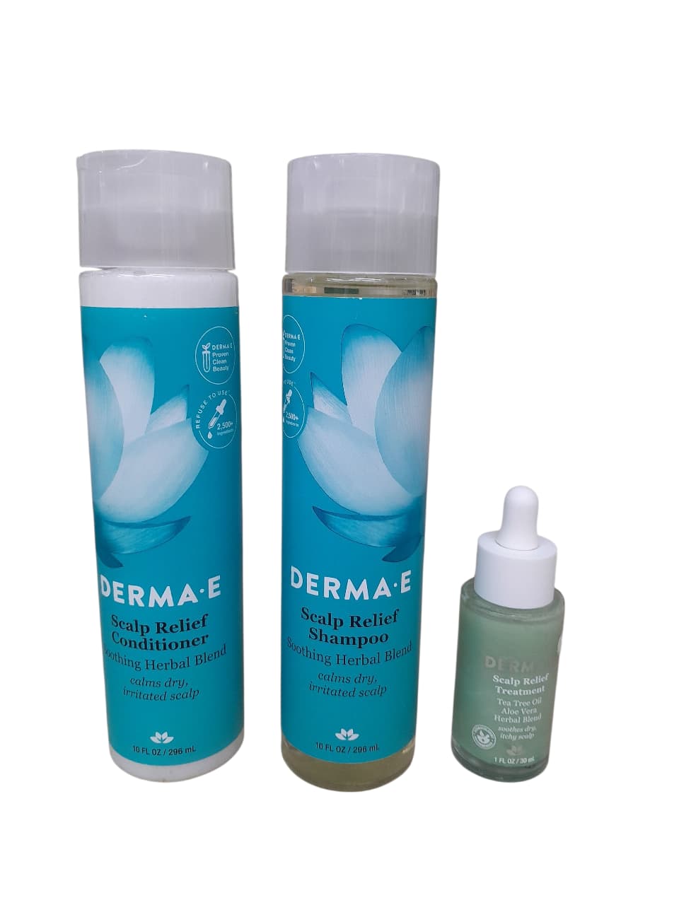 DERMA E TRÍO TRATAMIENTO DE CUERO CABELLUDO