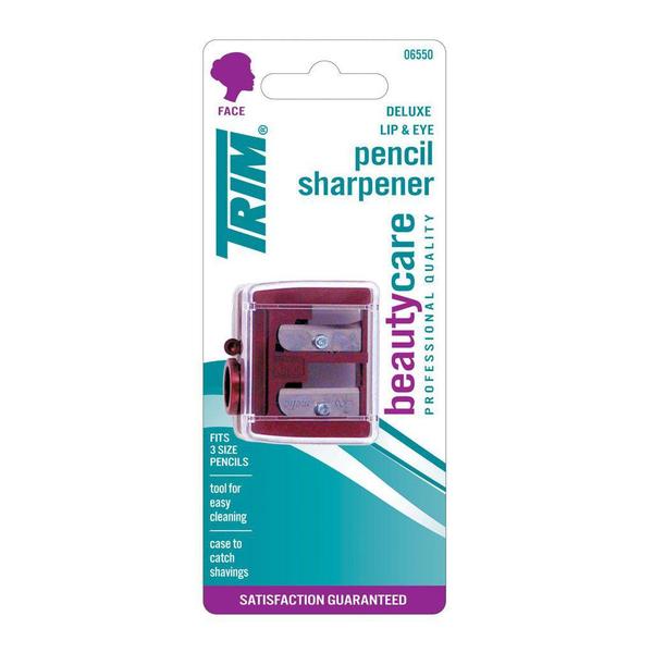 PENCIL SHARPENER DELUXE LIP AND EYE.